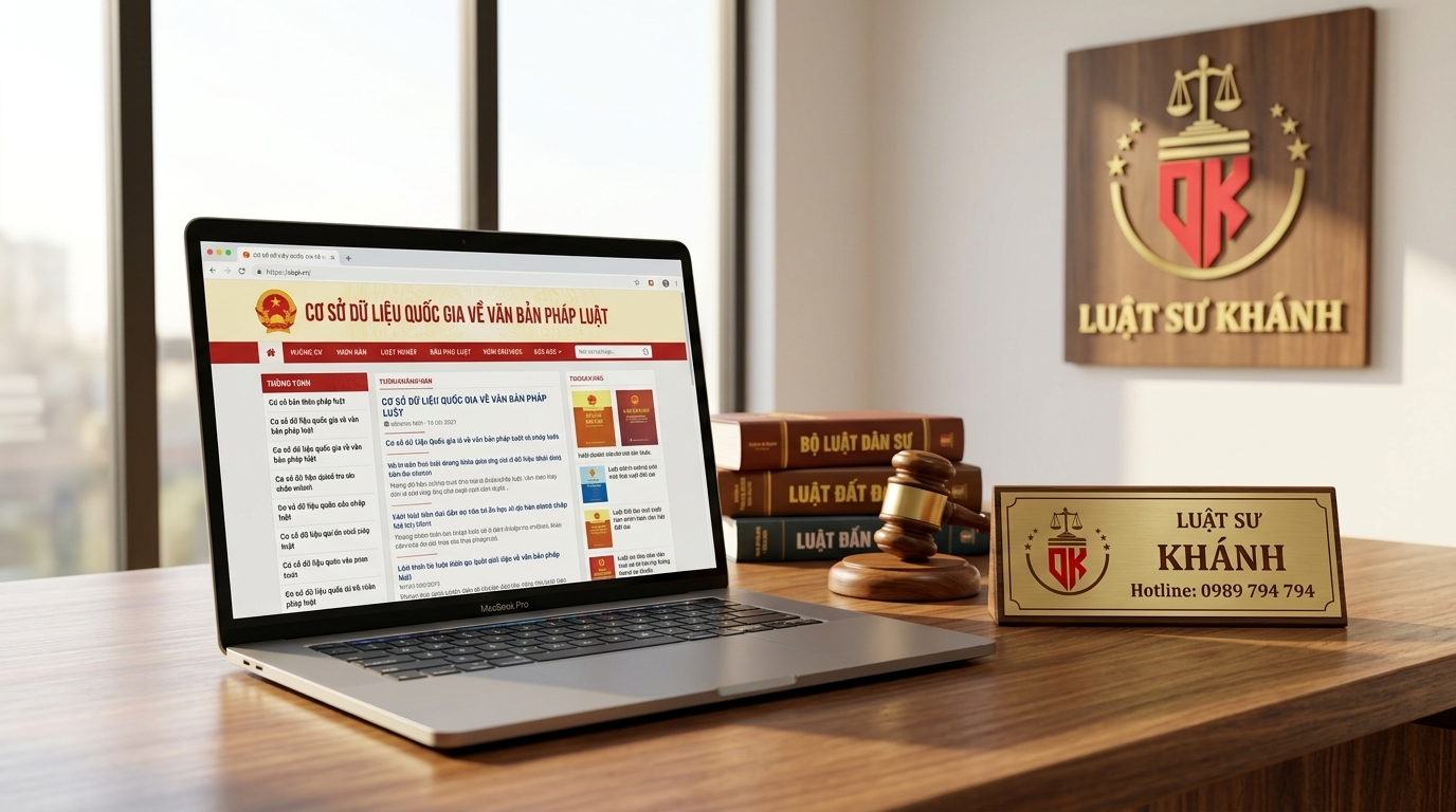Cơ sở dữ liệu quốc gia về pháp luật